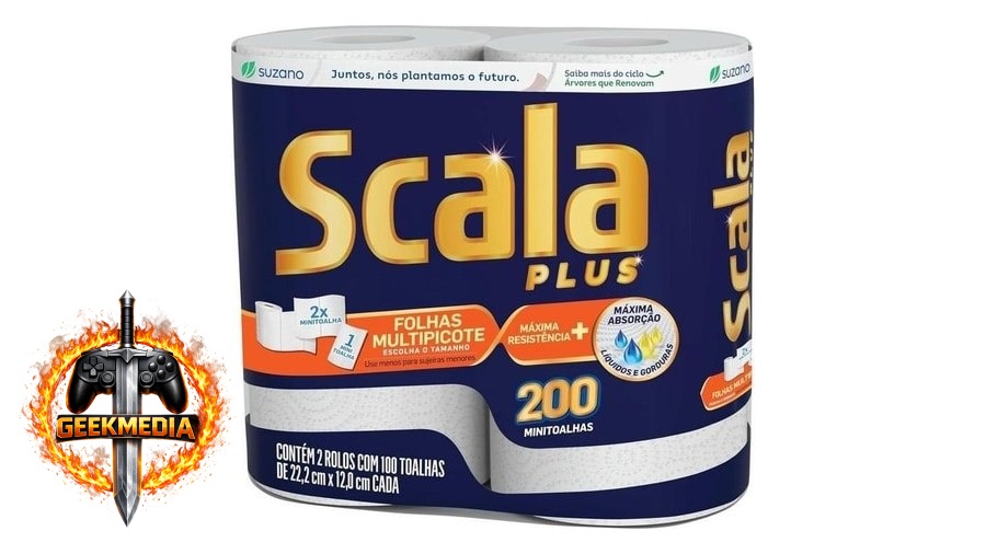 Scala Plus Papel Toalha Multipicote