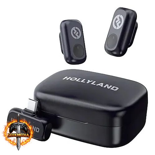Microfone Hollyland Lark A1 Duo USB-C Preto