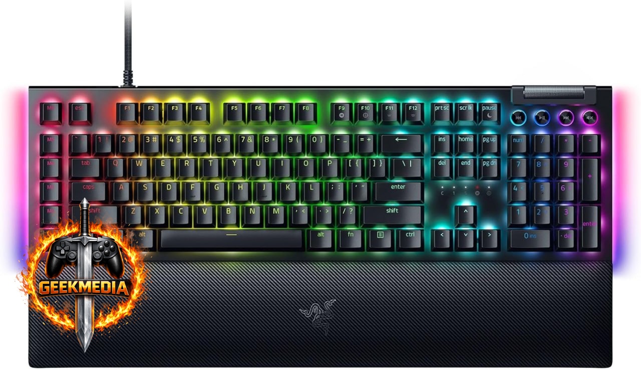 Teclado Mecânico Razer BlackWidow V4 X Green Switch
