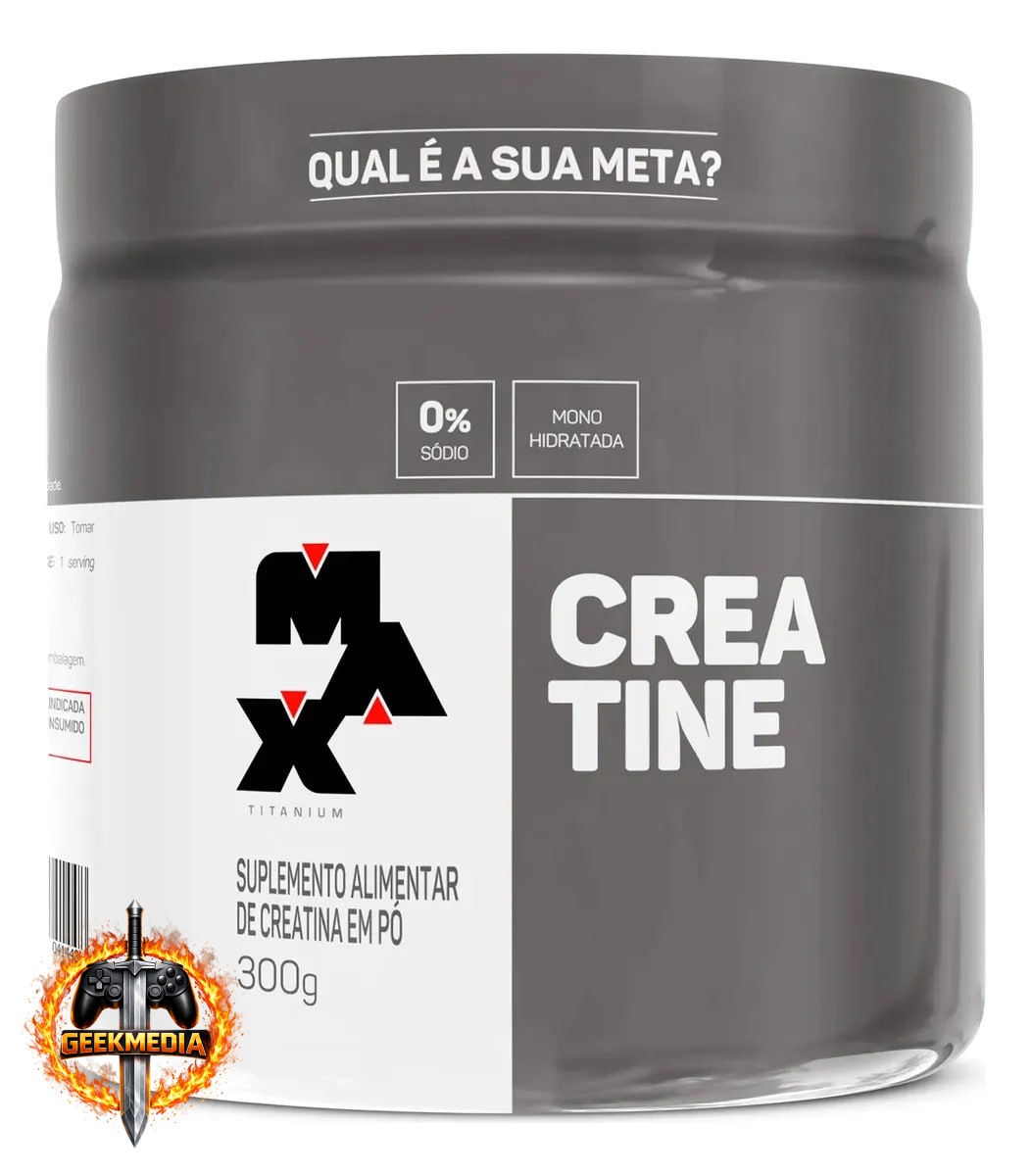 Creatina Monohidratada Max Titanium 300G