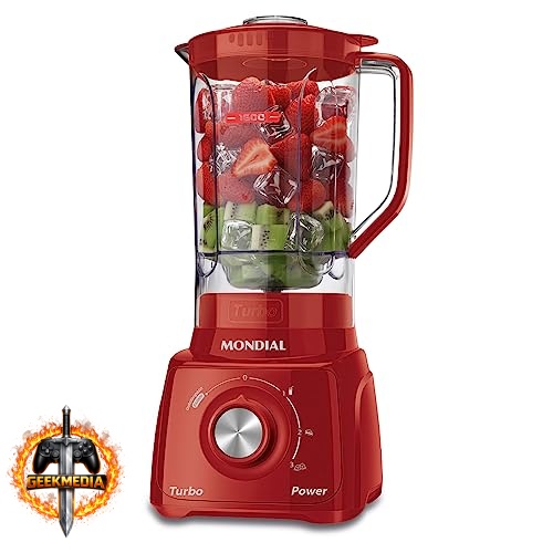 Liquidificador Mondial Turbo Power 550W, 1,6L
