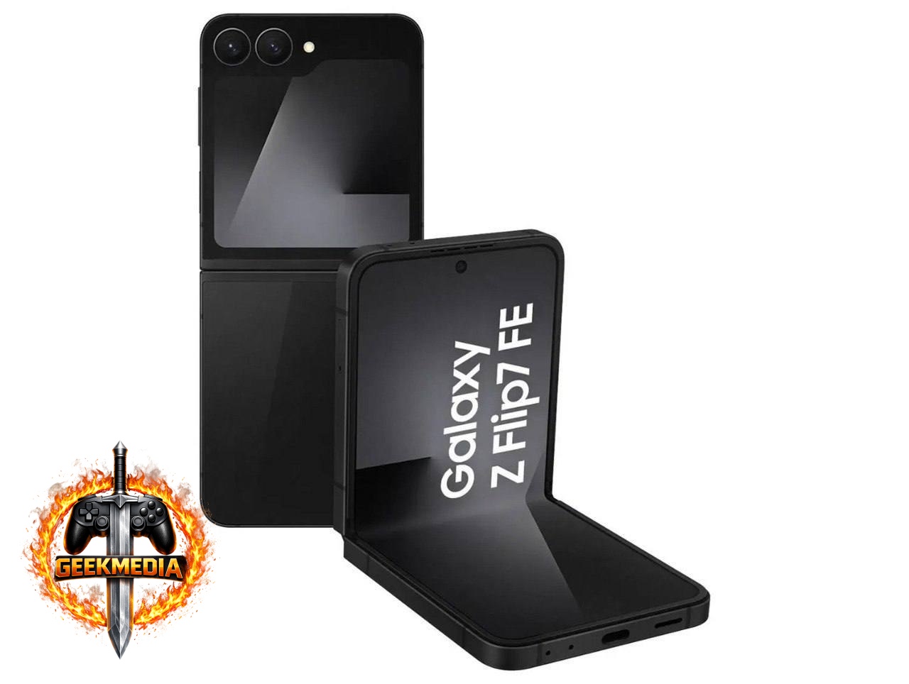 Samsung Galaxy Z Flip7 FE 128GB Preto 5G