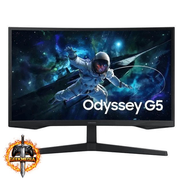 Monitor Gamer Samsung Odyssey G5 27" QHD 165Hz 1ms