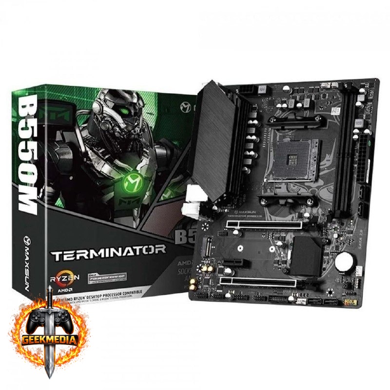 Placa Mãe MAXSUN B550M MS-Terminator, AMD AM4