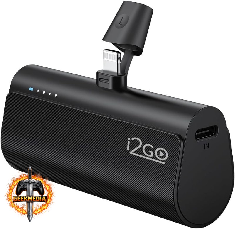 I2GO Pocket Power Bank 5000mAh - Carregador Portátil Lightning