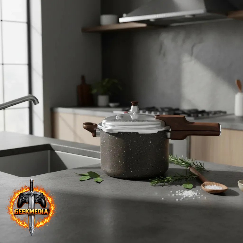 Panela de Pressão Mimo Style Presscook Grafito 4,2L