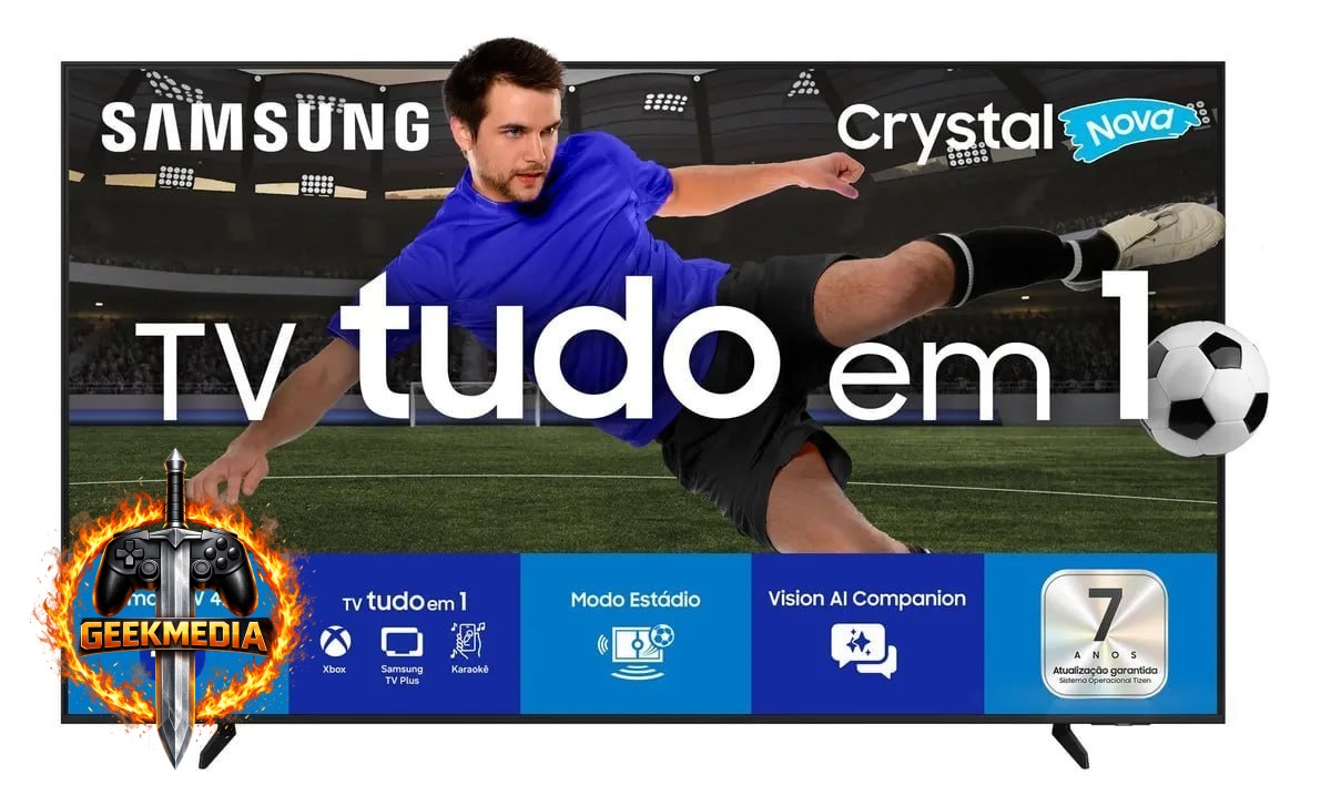 Smart TV Crystal UHD 4K 85 Samsung Bivolt