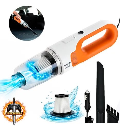 Aspirador De Pó Automotivo Portátil Potente 180w