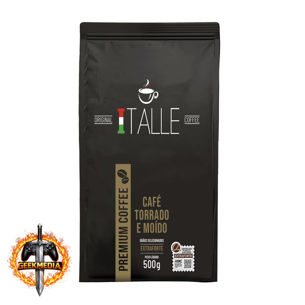 Café Torrado E Moído Extraforte Café Italle 500g