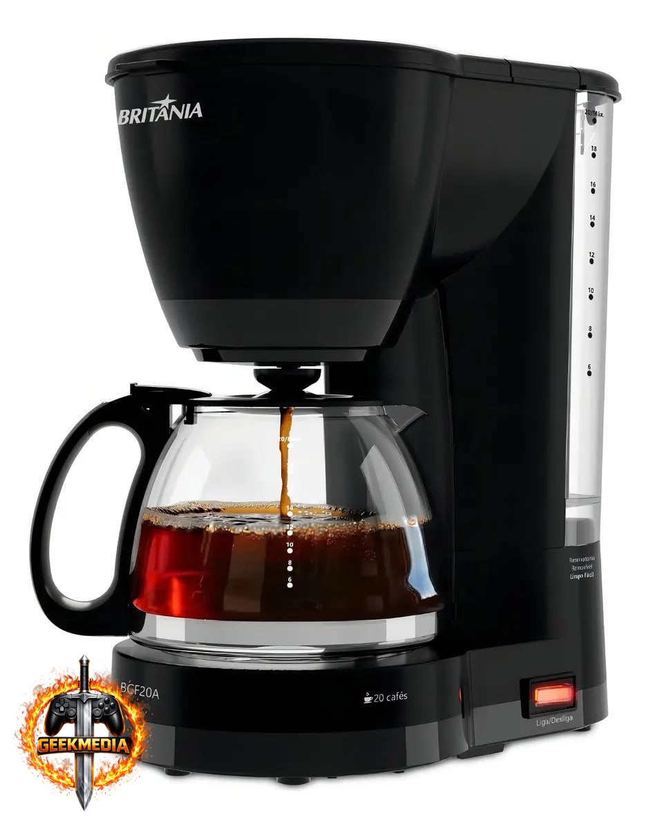 Cafeteira Britânia BCF20A 20 Cafés 800ml