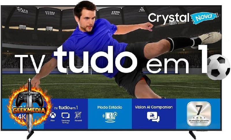 Samsung Smart TV 55" Crystal UHD 4K U8600F 2025
