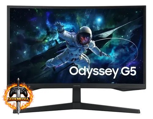 Monitor Gamer Samsung Odyssey G5 27" QHD 165Hz 1ms