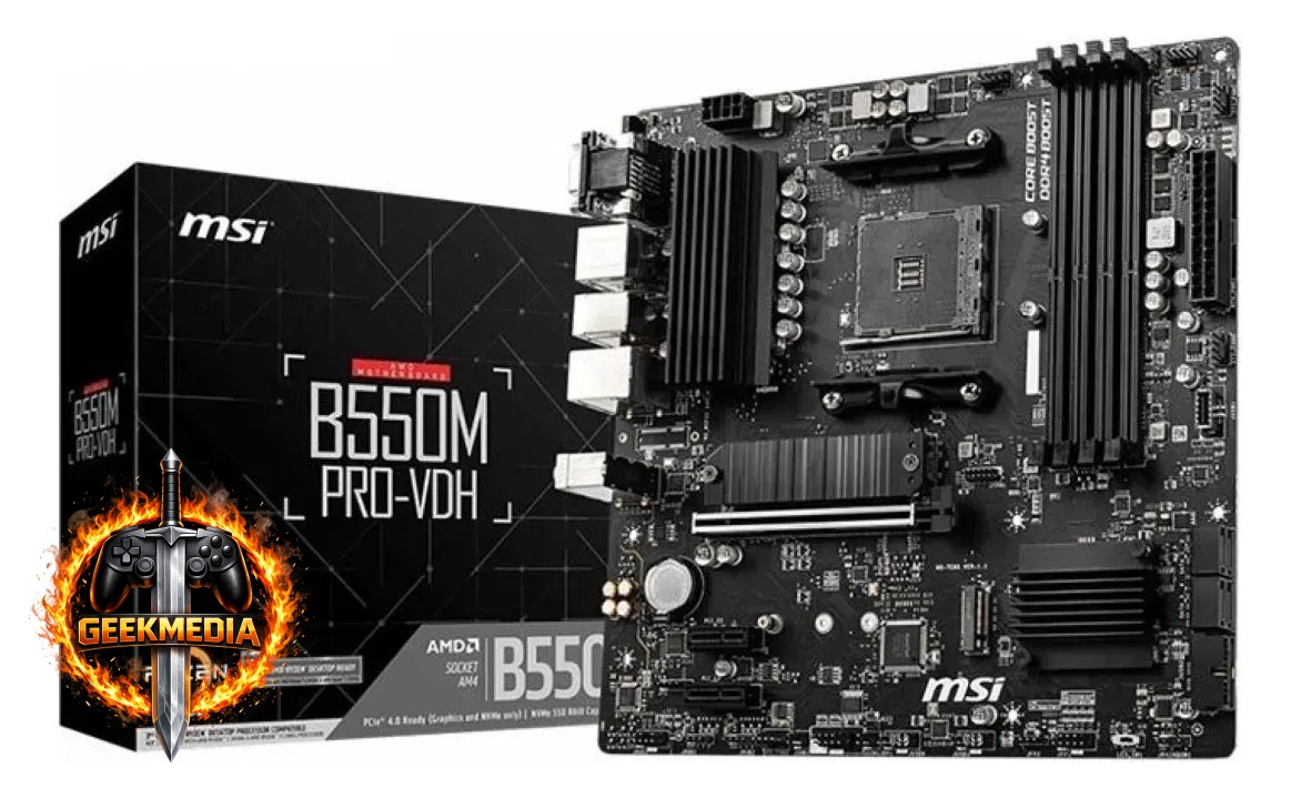 Placa Mae Msi B550m Pro-vdh