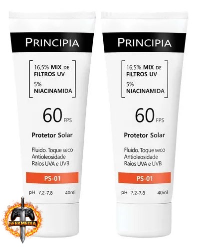 Principia Kit Protetor Solar Facial PS-01 FPS60