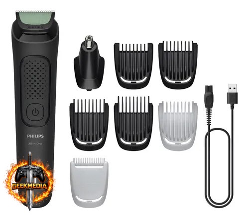 Aparador de Pelos Multigroom 8 em 1 Philips MG3917/15