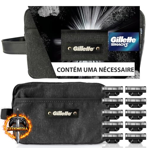Lâminas e Aparelhos de Barbear Gillette Mach3