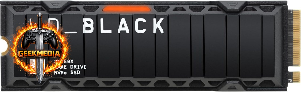 WD_BLACK SN850X NVMe SSD 8TB com dissipador de calor