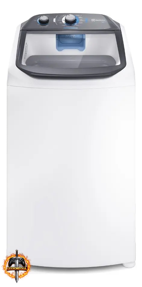Lavadora Electrolux Efficient 13kg - Cesto Inox - Branca