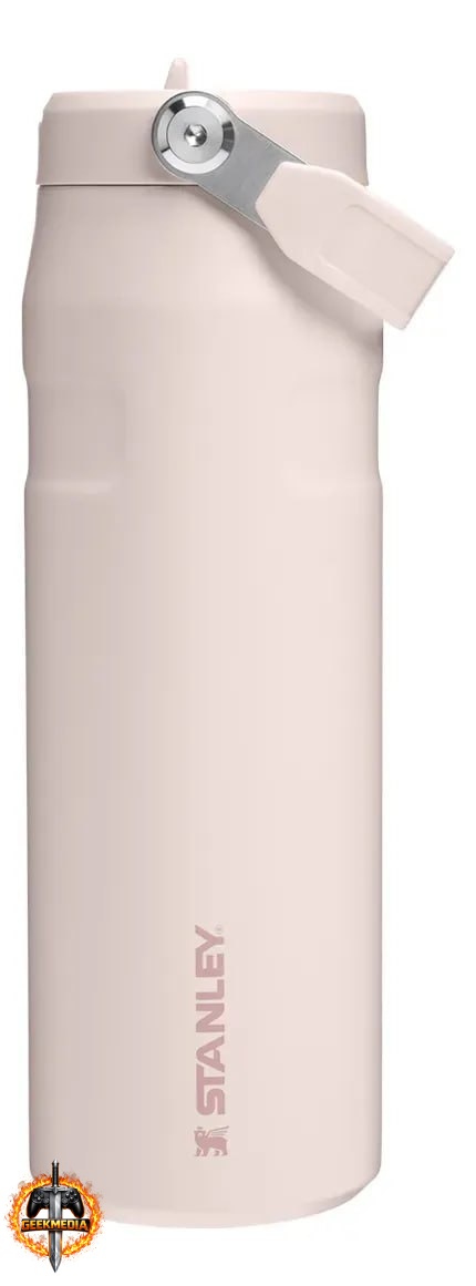 Garrafa Térmica Stanley Aerolight Flip Straw Rose Quartz 710ml