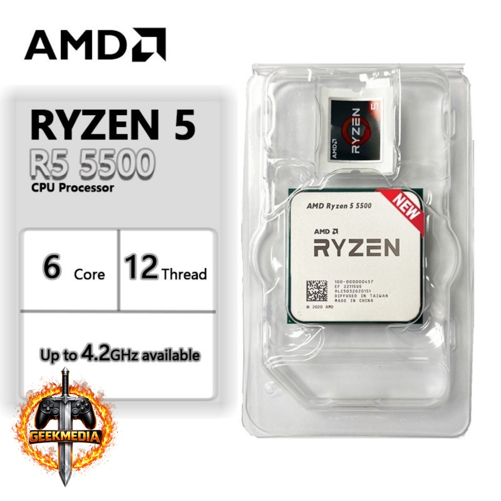 Processador AMD Ryzen 5 5500