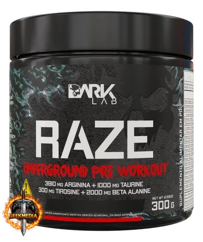 Pré Treino Raze Melancia 300g Dark Lab