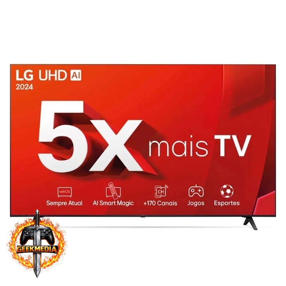 Smart TV LG 55" UHD 4K ThinQ AI Alexa