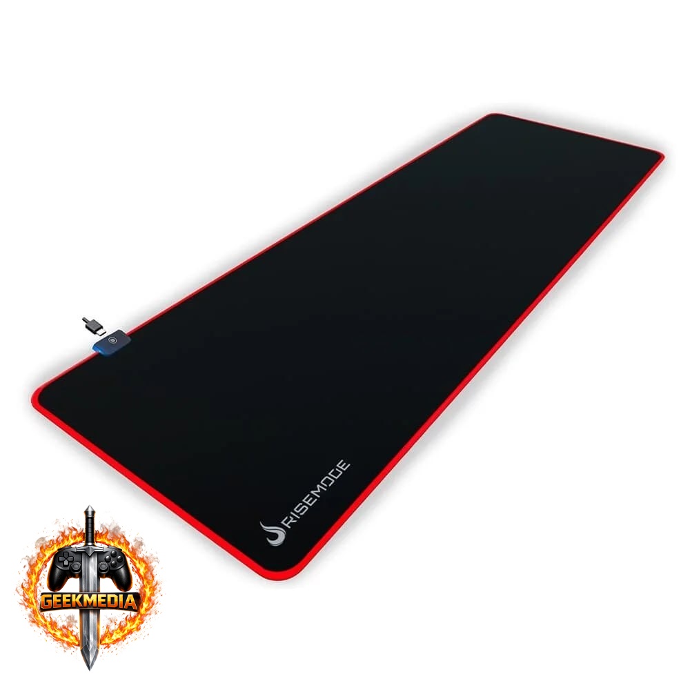 Mousepad Gamer Rise Mode RGB Estendido