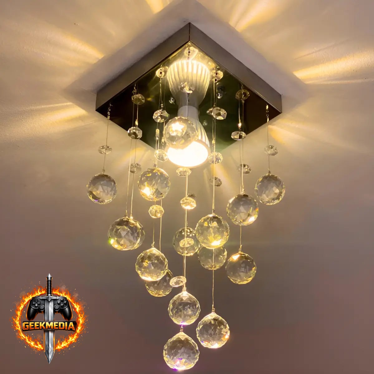 Lustre Cristal Acrílico