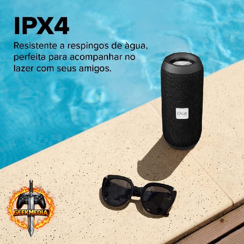 Caixa de Som Bluetooth i2GO Essential Sound Go 10W