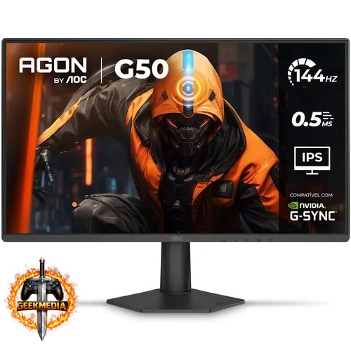 Monitor Gamer Aoc Agon G50 24 144hz 0,5ms
