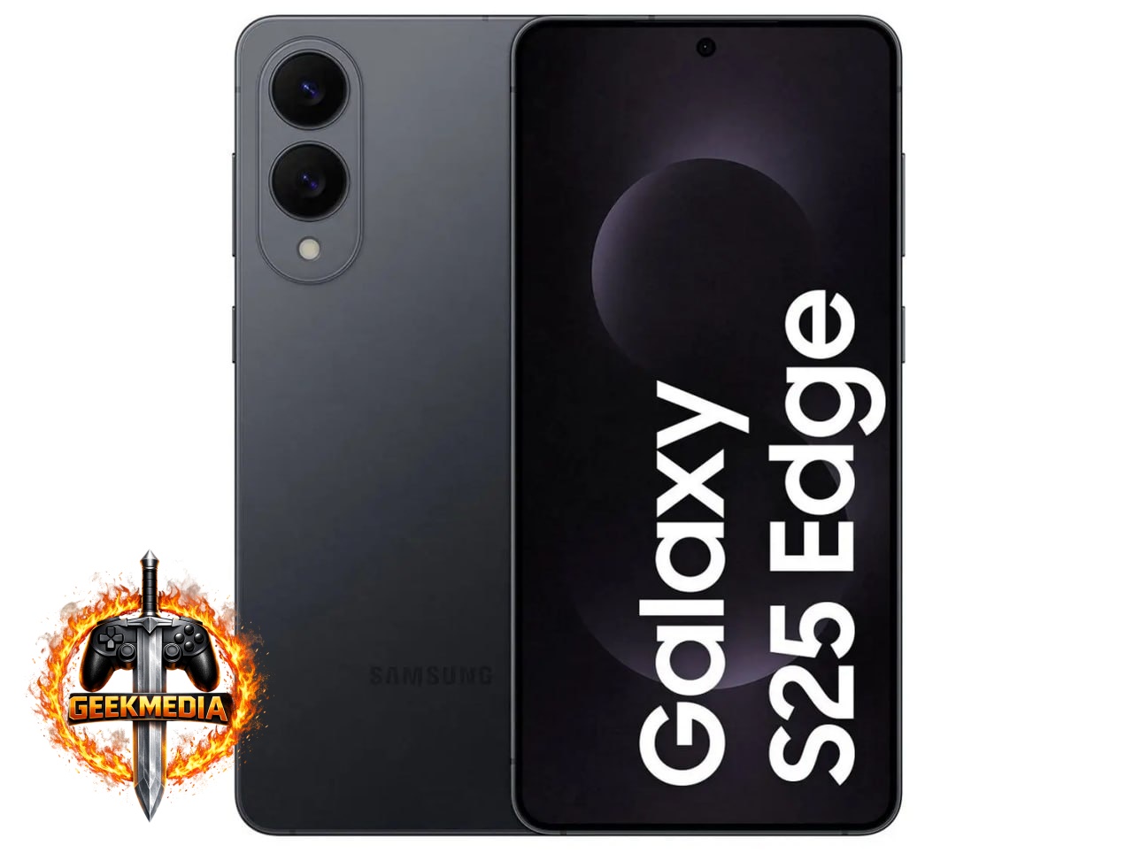 Samsung Galaxy S25 Edge 512GB 12GB RAM - Preto