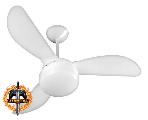 Ventilador de Teto Ventisol Fênix E-27 Branco 130W