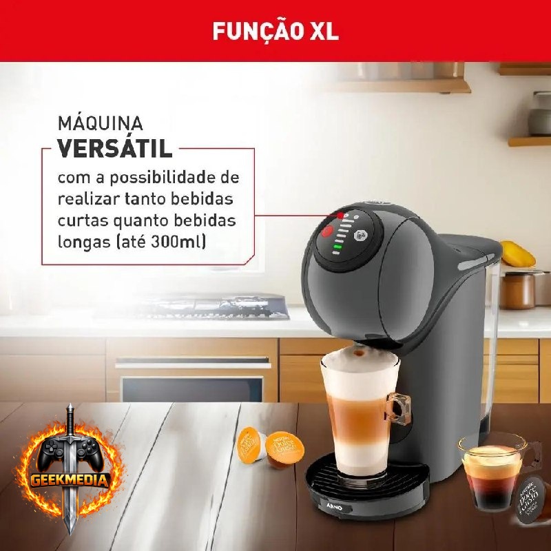 Cafeteira Dolce Gusto Arno Genio S Basic