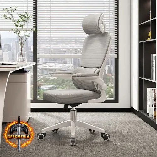 Cadeira Escritório Ergonômica Python Fly Cor Cinza