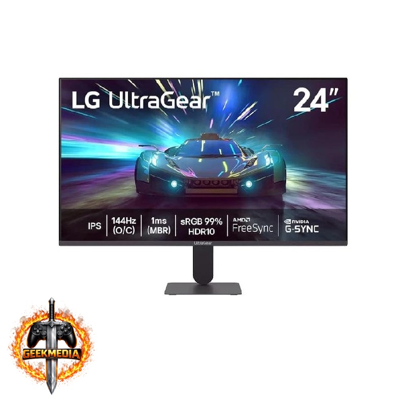 Monitor Gamer LG UltraGear 24" 144Hz 1ms