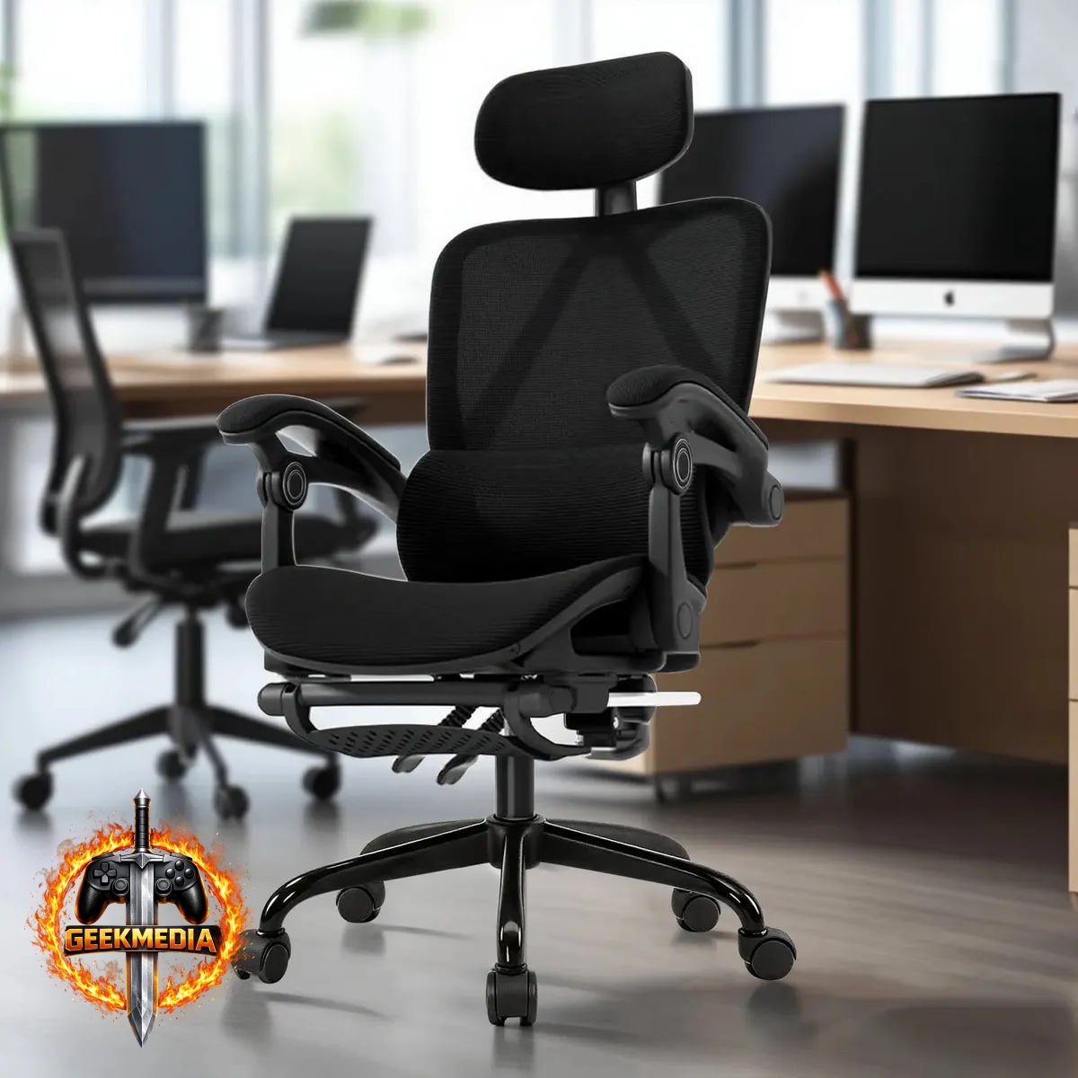 Cadeira De Escritório Ergonômica Premium Python Fly
