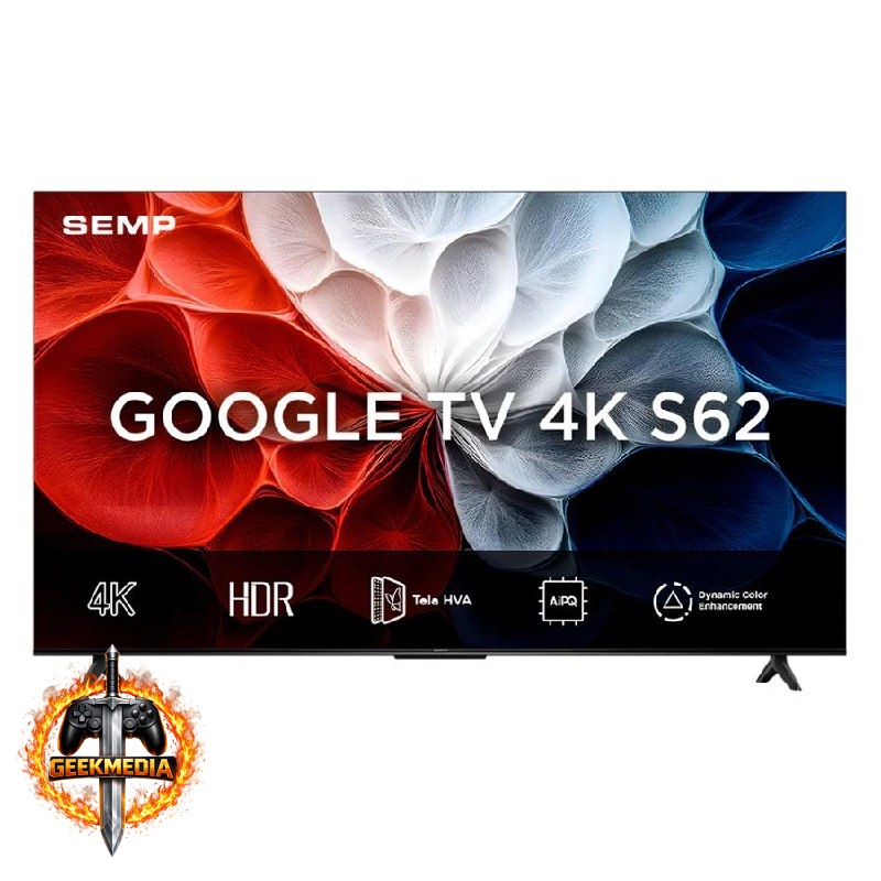 Smart TV Semp 43" 4K UHD Google TV