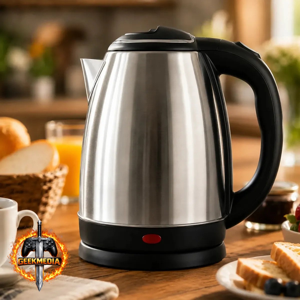 Chaleira Elétrica Inox 1,8 Litros