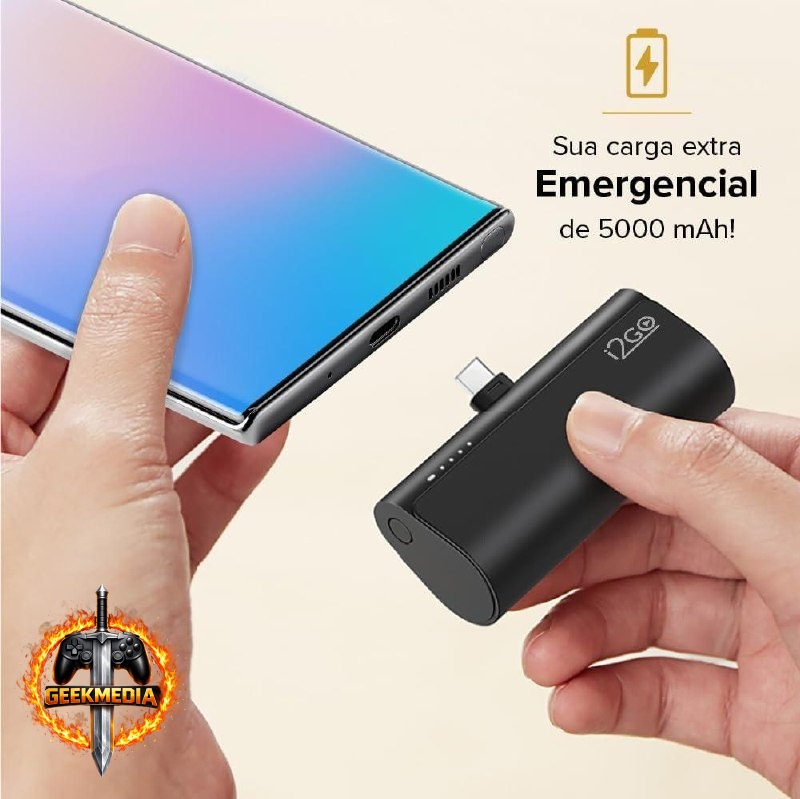Power Bank i2GO Pocket 5.000mAh USB-C