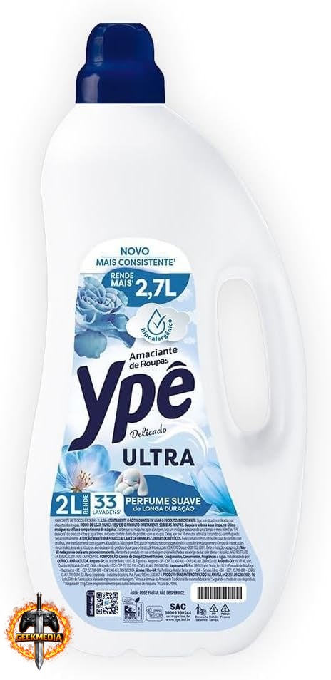 Ypê Amaciante Tradicional Delicado 2L