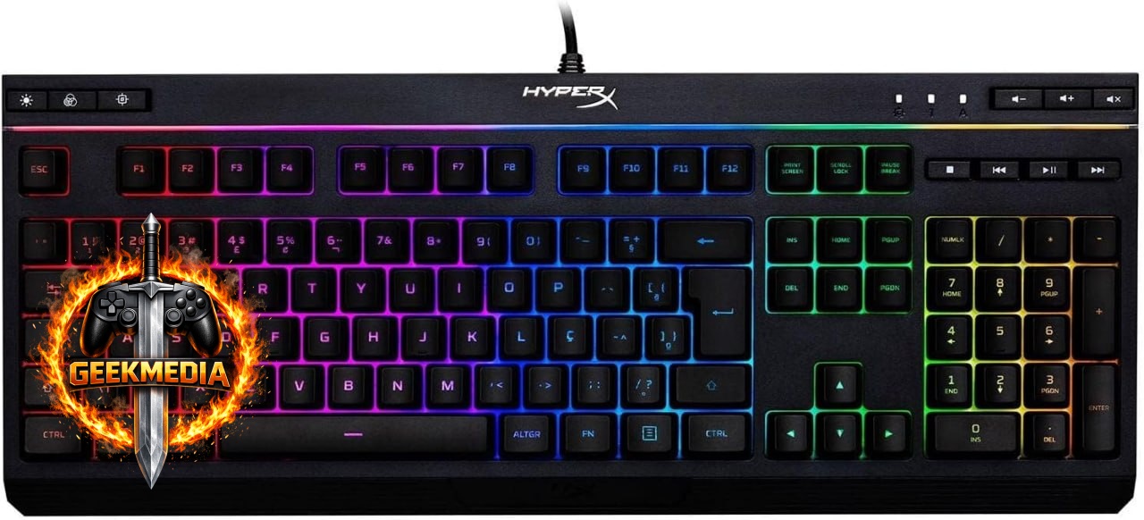 Teclado Gamer HyperX Alloy Core RGB ABNT2