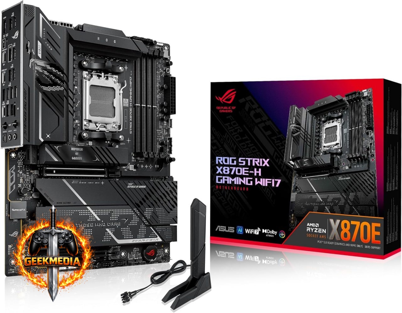 Placa-Mãe ASUS ROG STRIX X870E-H