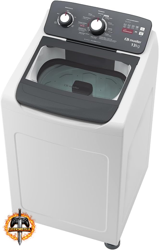Máquina de Lavar Mueller MLA13 13kg Automática Branca 220V