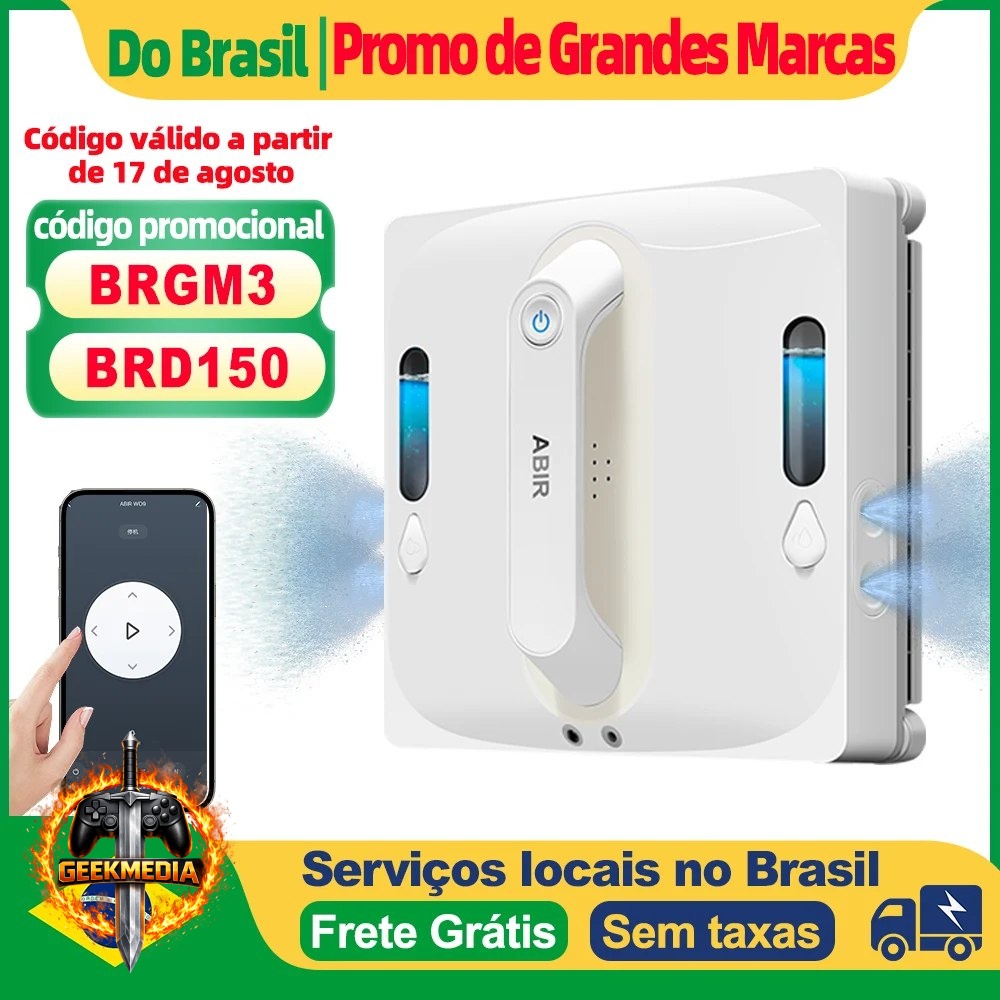Robô para Limpeza de Janelas ABIR WD9