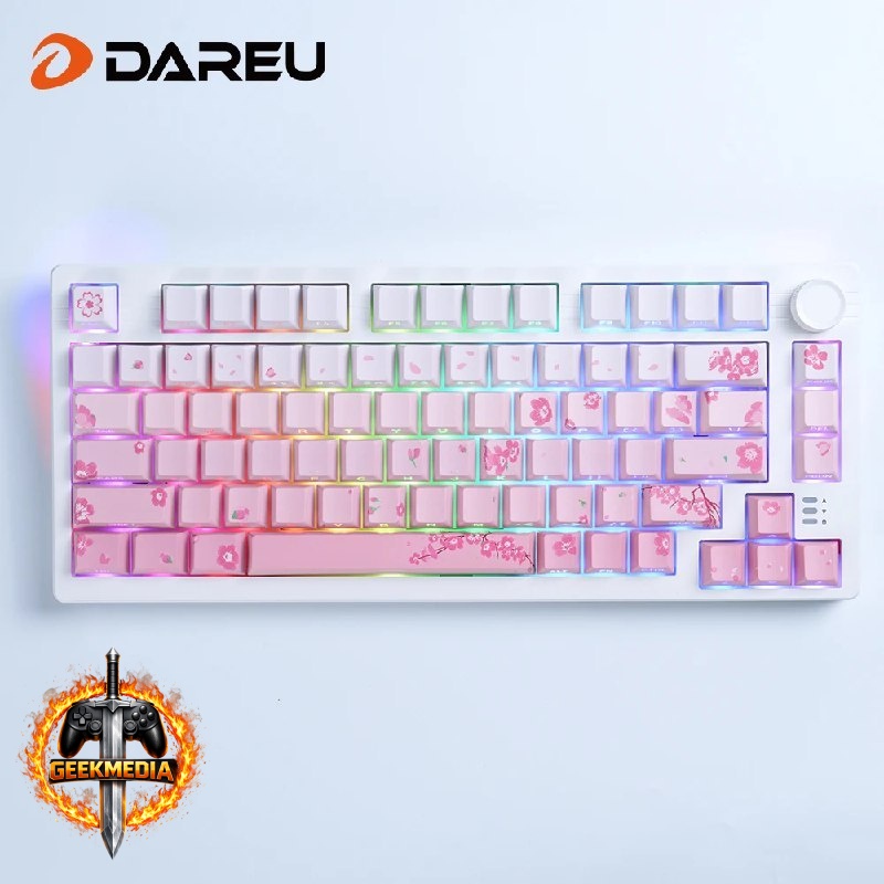 Teclado Mecânico Sem Fio DAREU EK75 PRO