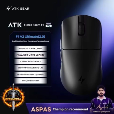 Mouse Atk F1 V2 Ultimate (Master Edition)