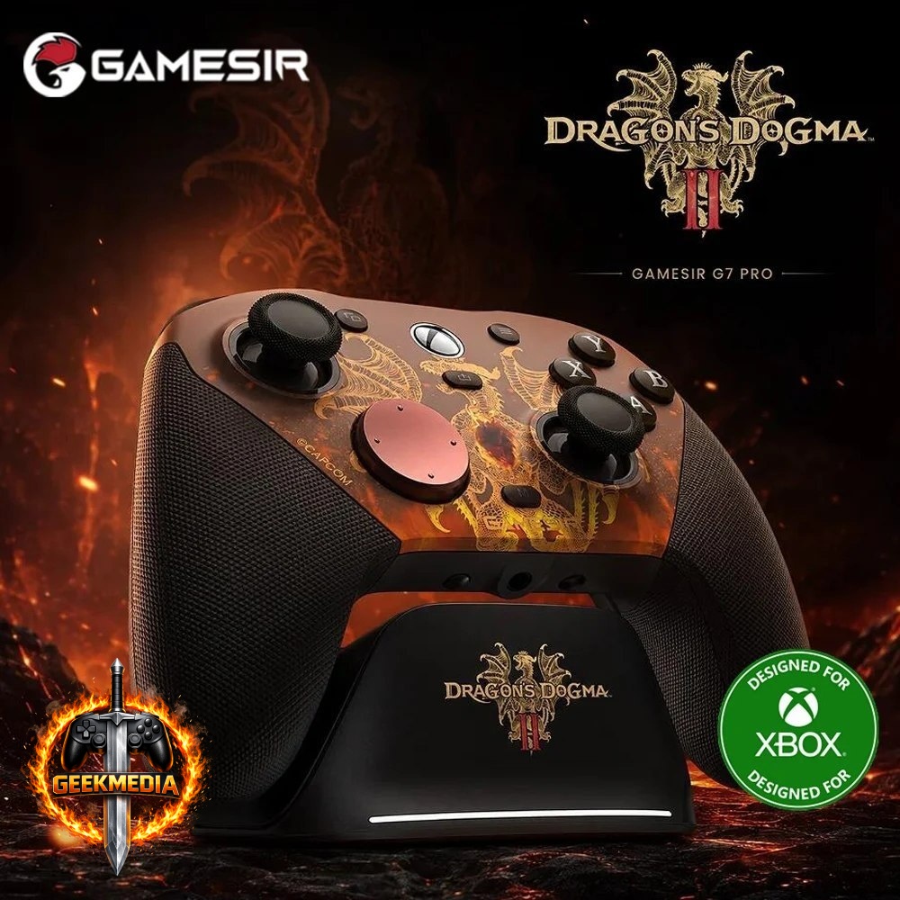 Controle GameSir G7 Pro Dragon's Dogma 2 Edição Colaboração