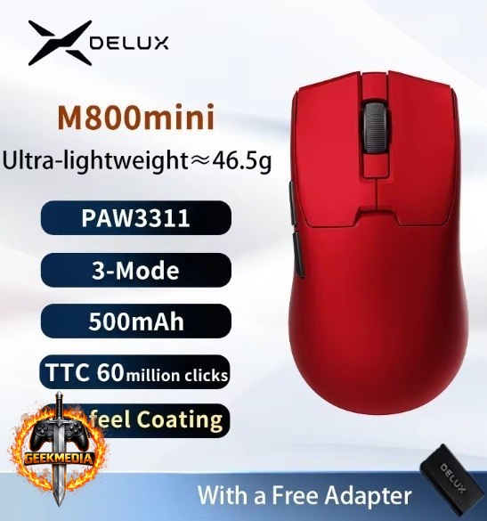 Mouse Delux M800mini PAW3311