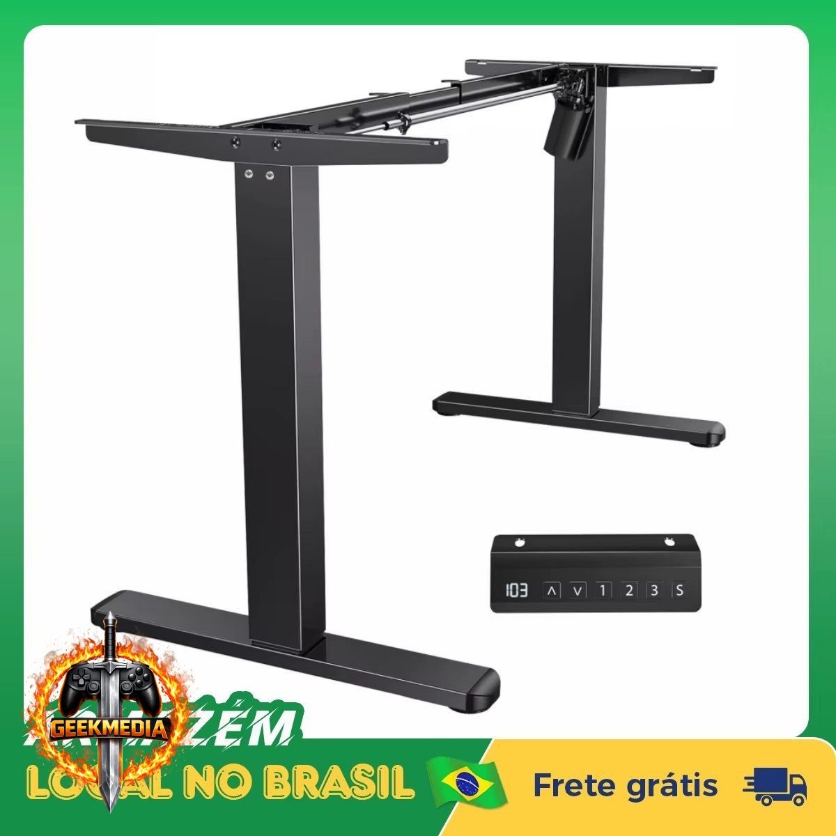 Estrutura de Mesa com Ajuste Elétrico de Altura