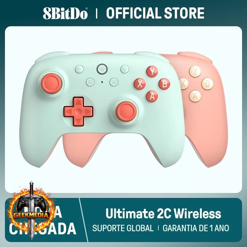 Controle 8BitDo Ultimate 2C Sem Fio